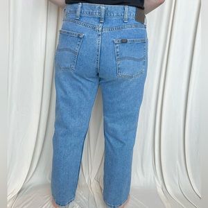 Lee Light Wash Relaxed Fit Classic Jeans - 14 (Men's 36x32)